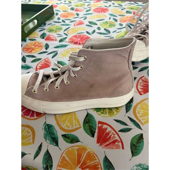 Converse Chuck Taylor Women”s Suede All StarHigh Tops Mauve sz 9 - Picture 11 of 15